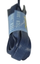 Flat Waxed Blue Shoelaces