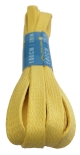 Flat Waxed Yellow Shoelaces